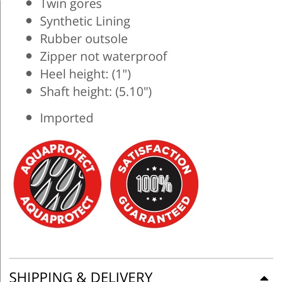 NWOT Sz8 Blondo Waterproof rain boots - Picture 7 of 7